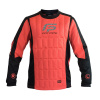 Fat Pipe GK-SHIRT BLACK/CORAL ORANGE S, čierna / oranžová