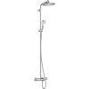 Hansgrohe 27320000 CROMETTA S Showerpipe 240 1jet s vaňovým termostatom, chróm