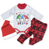 Pabbuc baby 3dielny set pre bábätká - Vianoce, Škriatkovia veľkosť: 74 (6-9m)