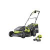 SCHEPPACH RYOBI RY18LMH37A-225 18V One+ kosačka na trávu, záber 37 cm, kôš 45 l, mulčovanie, 2x 2,5 Ah akumulátor, nabíjačka