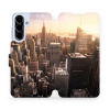 Flipové pouzdro Mobiwear - Samsung Galaxy A56 5G - M138P New York (Knížkové flip pouzdro, obal, kryt na mobil Samsung Galaxy A56 5G - M138P New York, materiál Umělá kůže + TPU - ochrana 360°, stojánek