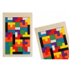 Drevené Puzzle Logická Skladačka 40 Dielikov
