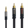 Kábel Nakamichi HQ Premium 2RCA - 3,5 mm OFC Audio Cable minijack (3,5 mm) - 2x RCA (cinch) 7,5 m