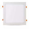 Mini LED panel štvorcový Premium zapustený 24W, 6400K, 2000lm, VT-2407 (V-TAC)