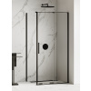 New Trendy Smart Black sprchovací kút 110x100 cm štvorcová čierna matné/priehľadné sklo EXK-4131