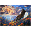 Diamantový obrázek -Orel na obloze 30x40cm