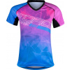 dres FORCE MTB CORE LADY, růžovo-modrý Velikost: S