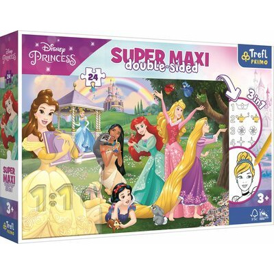 Trefl Trefl Puzzle 24 SUPER MAXI - Disney Princess