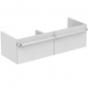 Ideal Standard Tonic II Skrinka pod dvojumývadlo, 120x44x35 cm, lesklá biela R4305WG