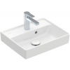 Villeroy & Boch Collaro - Umývadlo 450x370 mm, s prepadom, alpská biela CeramicPlus 433445R1