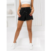 Čierne dámske teplákové šortky Bolf H60A1
