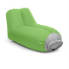Blumfeldt Airlounge, nafukovacia sedačka, 90 x 80 x 150 cm, ruksak, prateľná, polyester, zelená (AFL-Airlounge-GR)