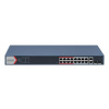 Hikvision DS-3E1318P-EI(B) síťový přepínač Řízený Fast Ethernet (10/100) Podpora napájení po Ethernetu (PoE) Modrá