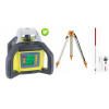 Rotační laser FKD FRE-203XTG zelený paprsek - sklonový + stativ + lať