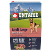 Ontario Adult Large Beef & rice Hmotnosť: 12 kg