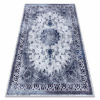 Dywany Łuszczów MIRO 51822.812 umývací koberec Rozeta, rám protišmykový - tmavomodrá 140x190 cm