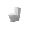 DURAVIT Starck 3 WC misa kombi s Vario odpadom, 370 mm x 395 mm x 655 mm, 0128090000