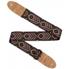 CASCHA CGS-VC9 Guitar Strap Vegan Cork - Green Chevron