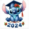 CUKROVÁ TLAČ jedlý obrázok na tortu Cukrová hmota Stich Stitch Sticz Lilo 110