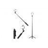 Fotověci Selfie Tyč se Světlem 3 Módy Tripod 2v1 Monopod 131cm Smartphone GoPro + Dálk. Ovládání