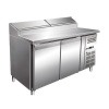REDFOX Chladiaci stôl - 2-dverový - 7x GN 1/3 | MTPZ-2D