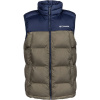 Columbia PIKE LAKE VEST kaki,tmavo modrá,biela Pánska vesta L