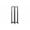 LANBERG OTVORENÝ RACK 42U 600X800 ČIERNY V2 OR01-6842-B