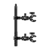 Motorcycle/bicycle mount PULUZ with two clamps and selfie stick 150 cm 45706