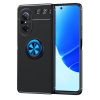 Gumený kryt RING HOLDER na Huawei Nova 9 SE - Čiernomodrá