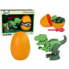 mamido Set Dinosaurus Tyrannosaurus Rex s vajcom DIY skrutkovač zelená