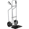 Rudla na vrecia s lyžinami, pozinkovaná ,lopata š x h 450 x 350 mm, čierna EUROKRAFTpro