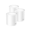 TP-Link Deco X50 (2-pack) Dvojpásmový (2,4 ghz/5 ghz) Wi-Fi 6 (802.11ax) Biela 3 Vnútorný (DECO X50(2-PACK))