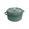 Staub Cocotte hrniec okrúhly 28 cm/6,7 l eukalyptus, 11028121
