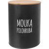 Misa na polohrubú múku ČIERNA s priemerom 13 cm - Orion - Orion