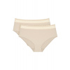 Nohavičky Triumph 10214887 Feel of Modal Midi 2-pack Farba: Béžová, Veľkosť: XS