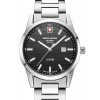 Hodinky Swiss Alpine Military 7767.1137 Ladies Watch Argos silver black 34mm 10ATM