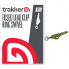 5ks - Závěsky Trakker Fused Lead Clip -Ring Swivel