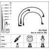 Zapalovací kabely NGK Lancia Delta 1.3 (08.85-04.91) RC-FT624 3666 (sada)