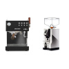Ascaso Steel DUO PID PLUS, Black&Wood + Eureka Mignon Perfetto, CR chrome