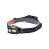 SOLIGHT čelovka LED nabíjacia, 3W-COB, 150+60lm, Li-Ion B72