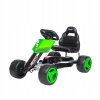 Go-kart Detská šliapacia motokára Baby Mix Speedy zelená