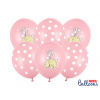 PartyDeco Balóny Sloník baby pink 30cm