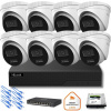 Hilook IP monitorovacia súprava 8x IPC-T260HA-LU 6MP Smart-hybrid Light kamery