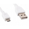 Gembird CCP-MUSB2-AMBM-W-1M micro USB 2.0 AM-MBM5P, 1m, bílý