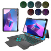 Techsuit KeyTab Pro Puzdro (s RGB Bezdrôtovou Klávesnicou a Držiakom na Stylus) - Lenovo Tab P11 Pro Gen 2 11.2 - Čierne KF2326467