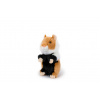 Teddies Škrečok plyšový 18cm 0m+