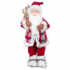 Dekorácia MagicHome Santa stojaca, červená, 60cm
