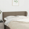 VidaXL Opierka hlavy, taupe, 147x23x78/88 cm, tkanina