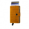 Peněženka Secrid Miniwallet Cleo Ochre/Brown