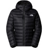 The North Face Bundy W Down Hooded Čierna